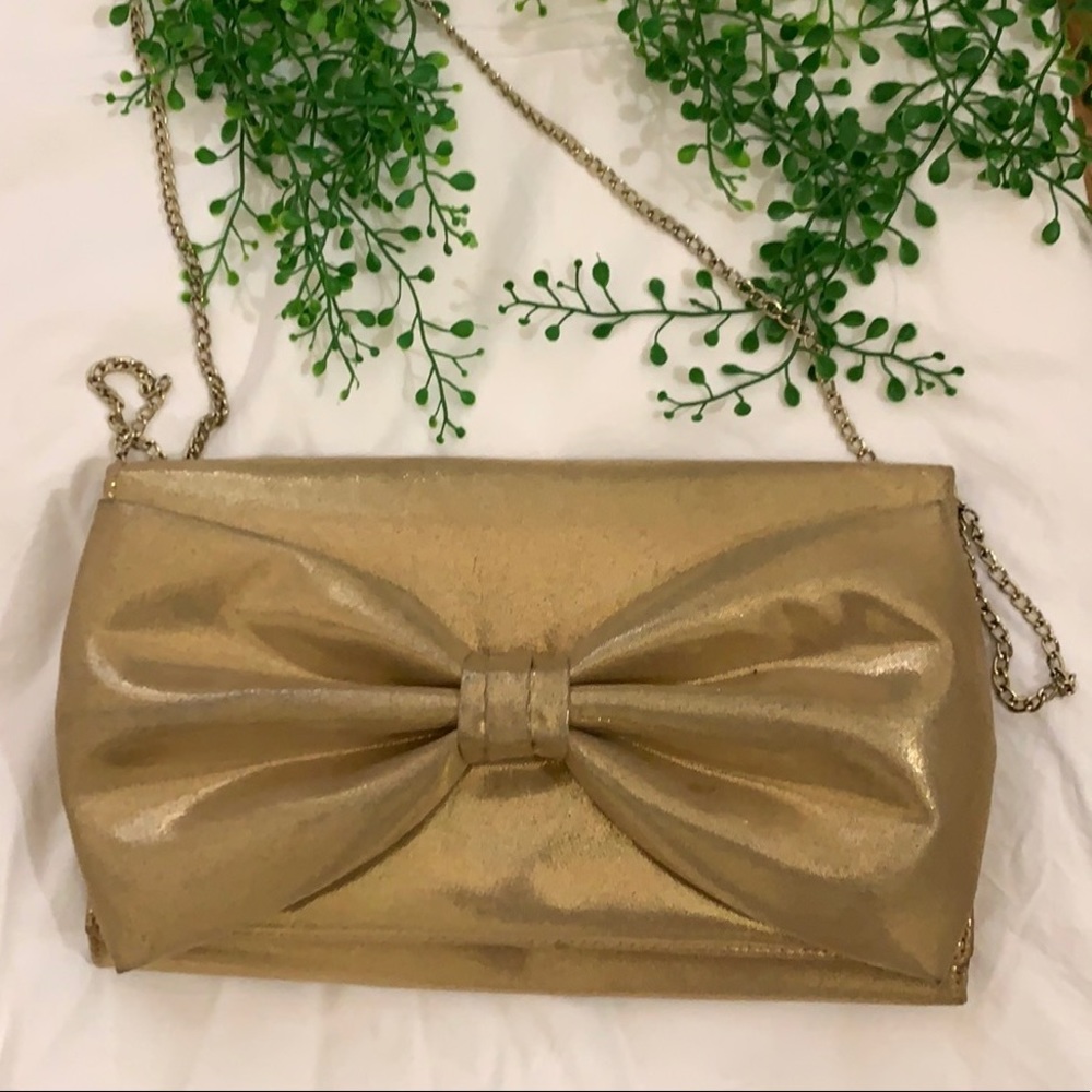 Shimmery Bow Bag